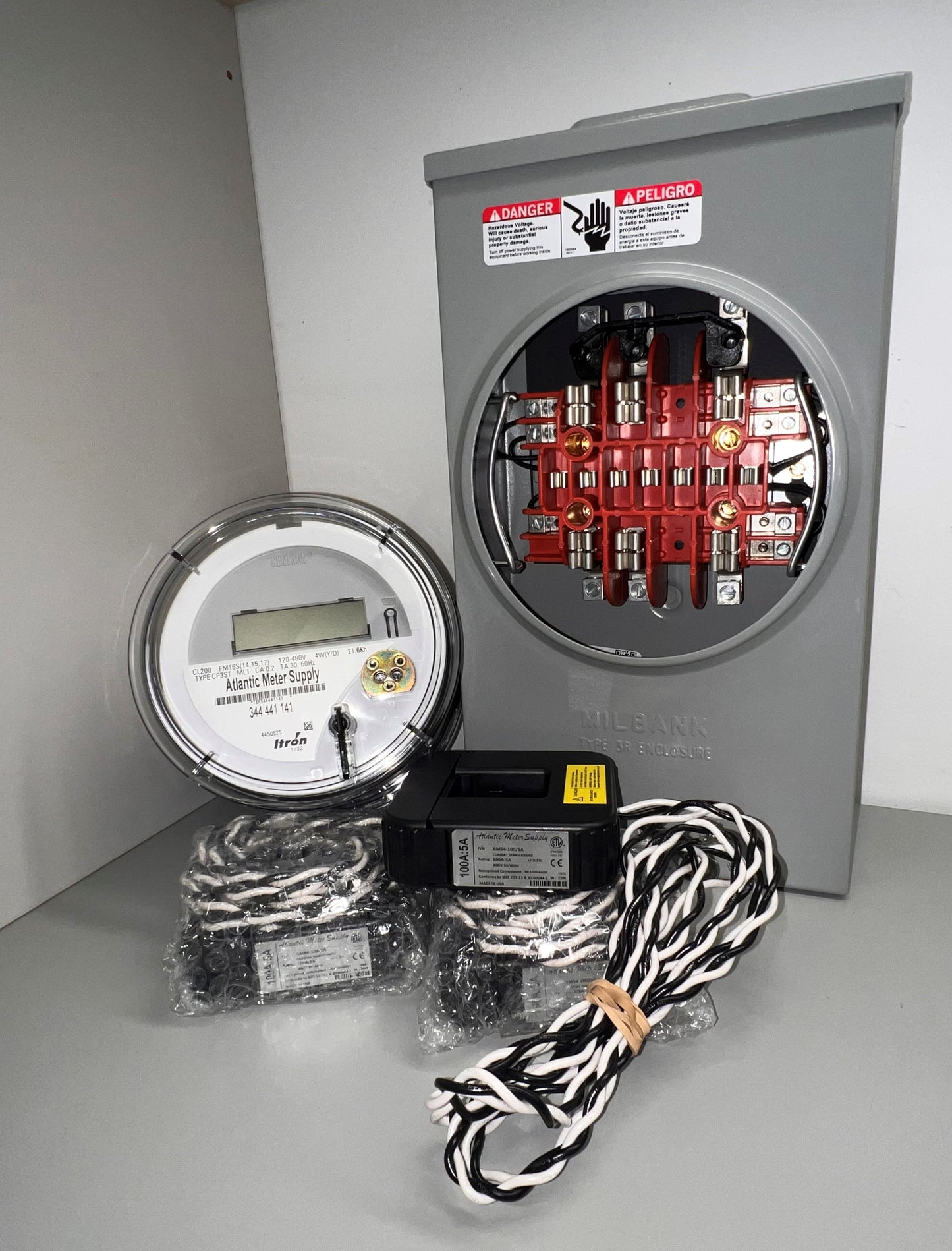 Itron CP3 Meter Kit, 3Phase 4Wire  (9S)