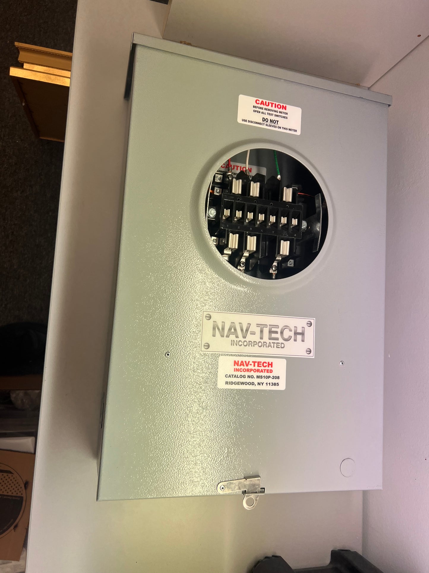 Nav-Tech MS10P-208 Meter Socket