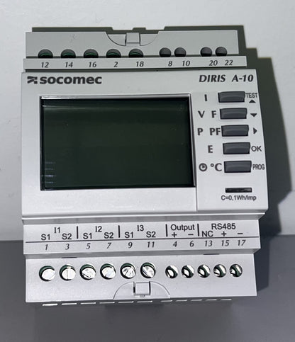 Socomec DIRIS A-10 with RS485 Com